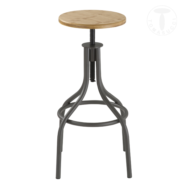 adjustable stool PAJO GREY